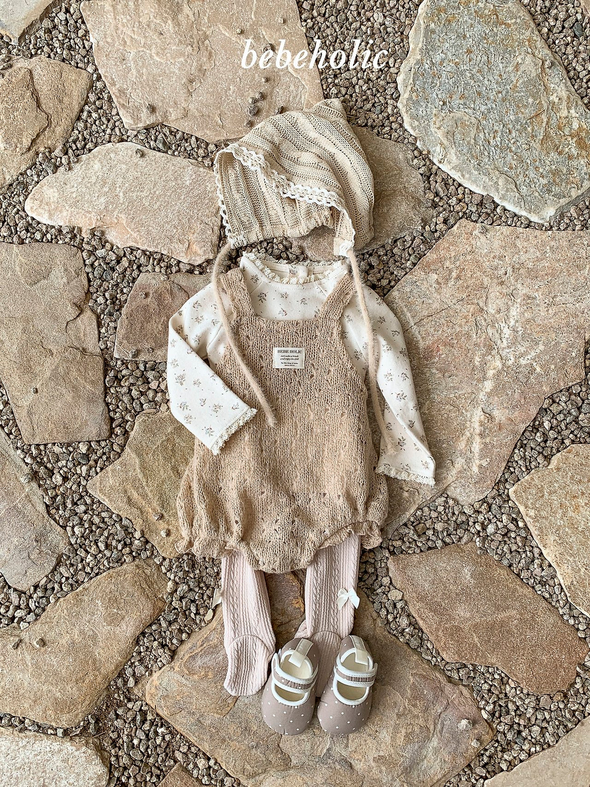 韓國童裝 26秋團購| BH45 Honey Knit Suit 連身衣