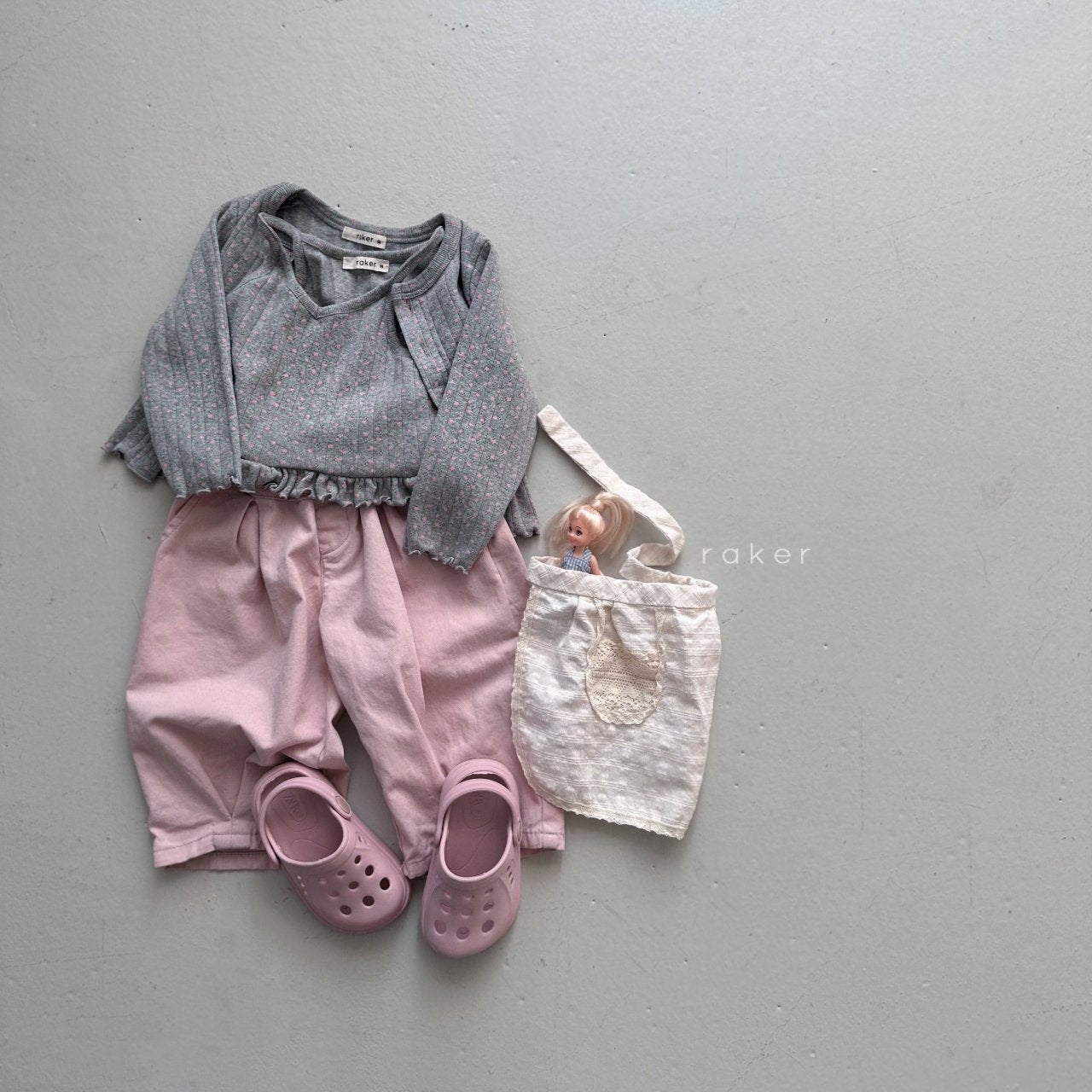 韓國童裝 26春 | RA14 Acai Pleated PT (80-130cm)