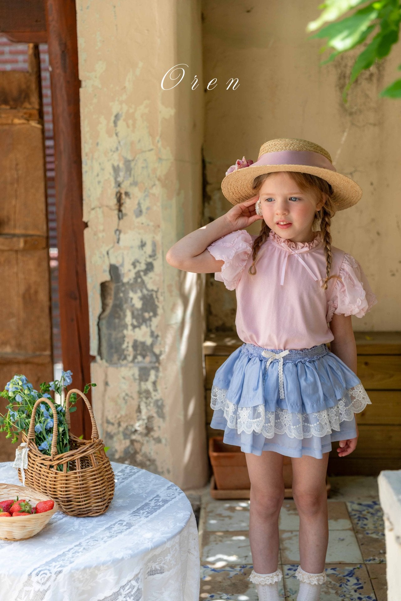 現貨▷  韓國童裝 25夏 | OR25296 Skirt  (baby & kids)
