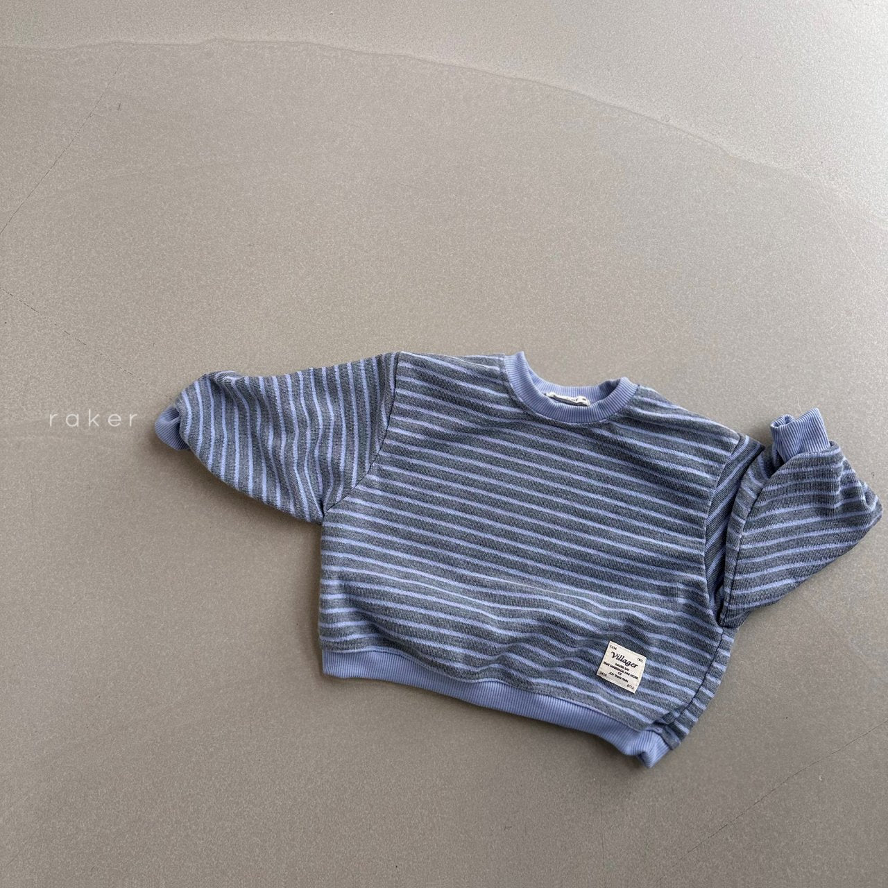 韓國童裝 26春 | RA23 Timothy Striped T-Shirt (80-130cm)