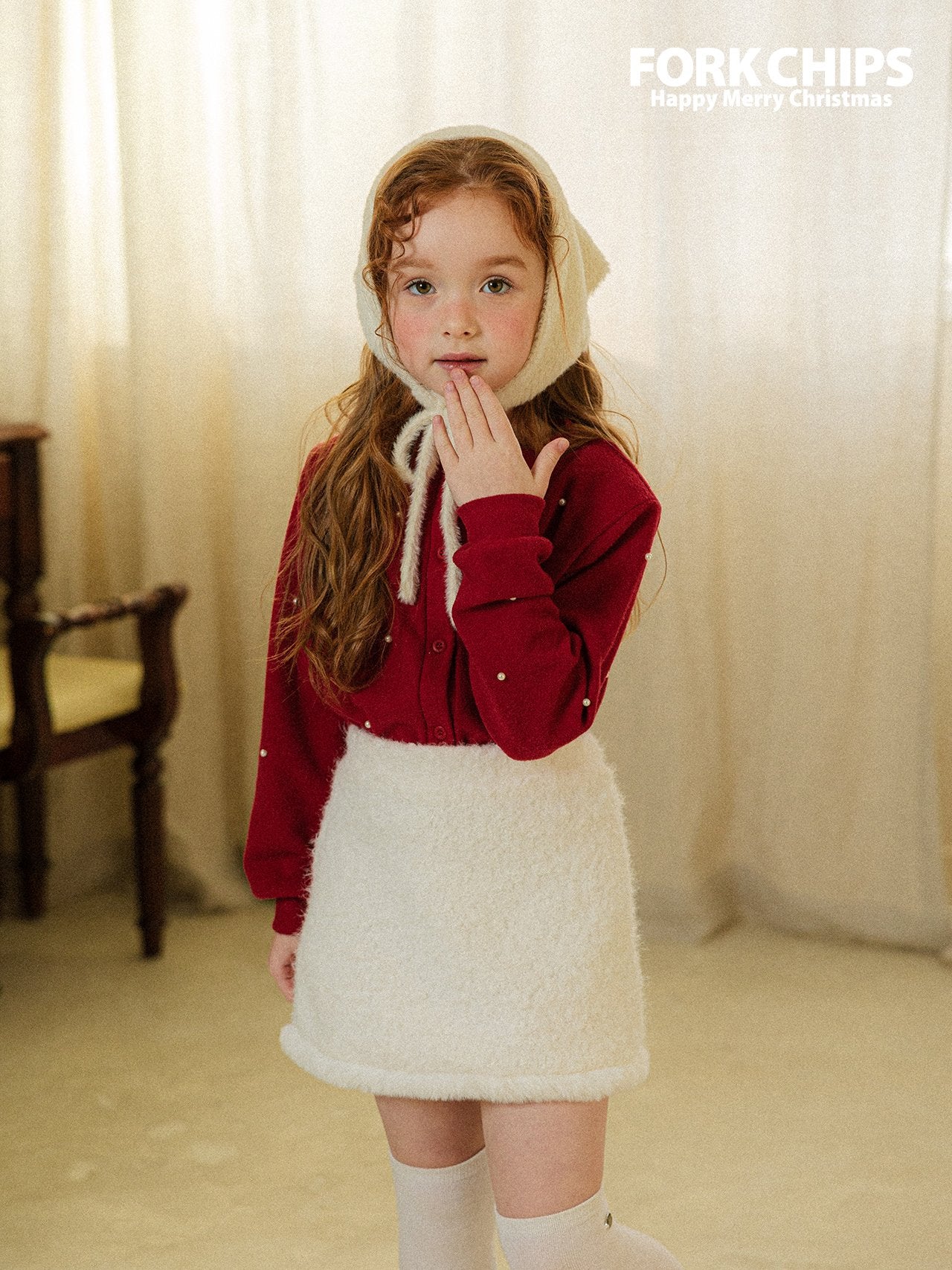 聖誕系列 Christmas | White Skirt