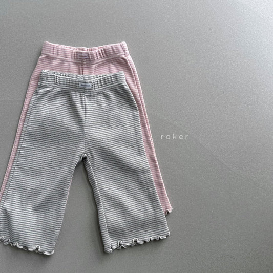 韓國童裝 26春 | RA11 Coco Ribbed Trumpet PT (80-130cm)