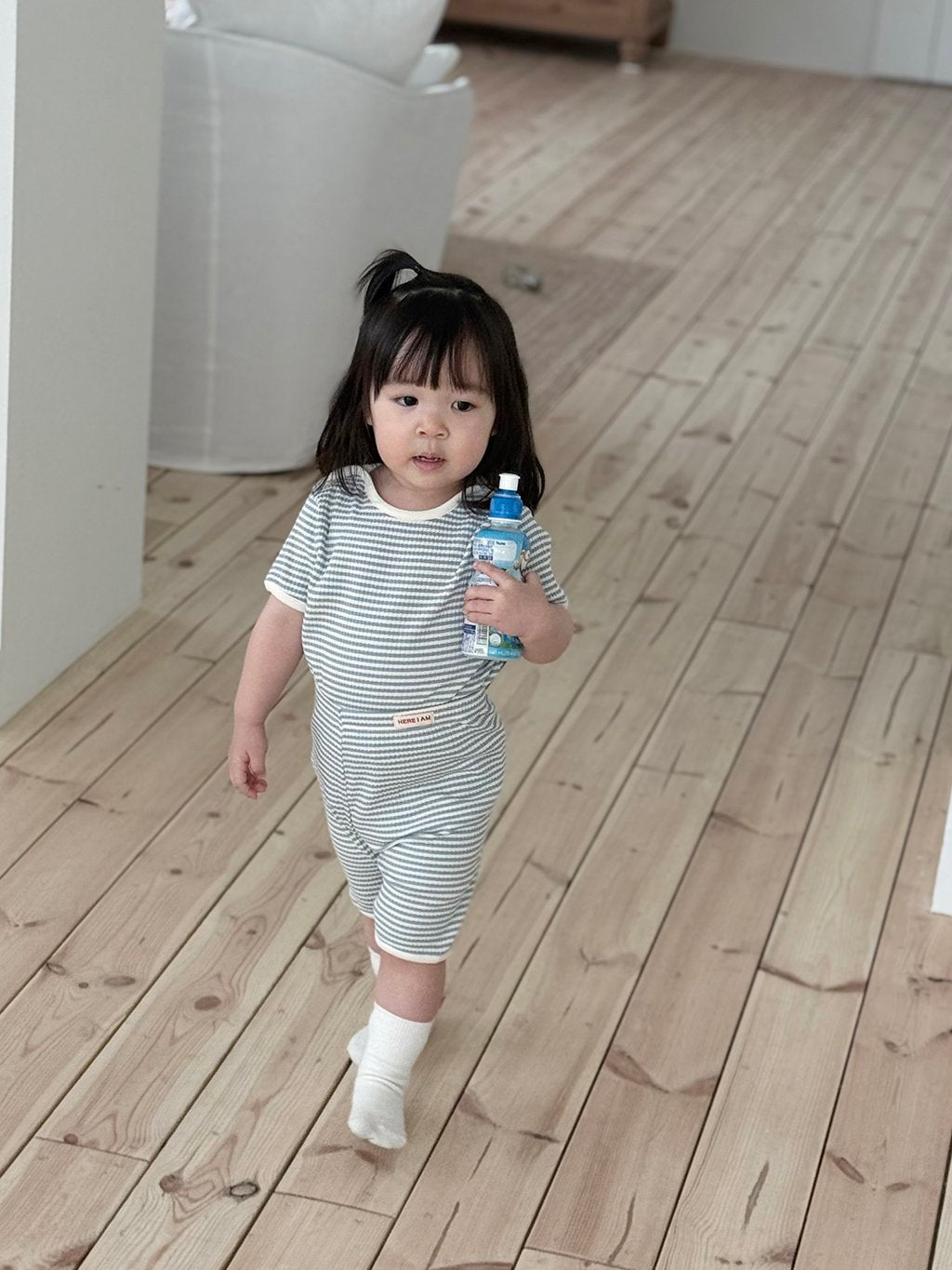 韓國童裝 26夏| HM19 Pastel Ribbed Loungewear Set