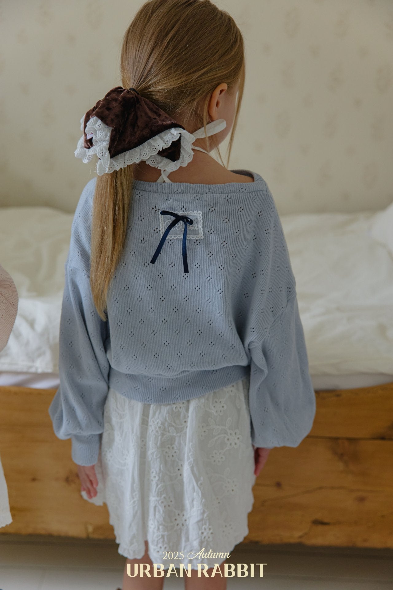 韓國童裝 25秋 | UR25308 Eyelet top