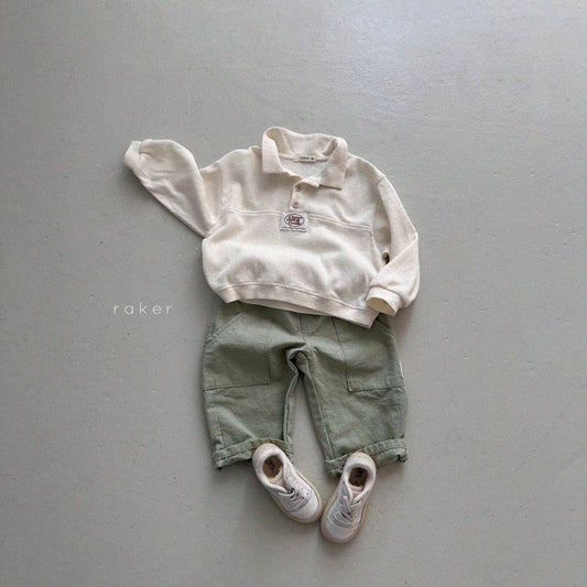 韓國童裝 26春 | RA21 Pocket Cargo PT (80-130cm)