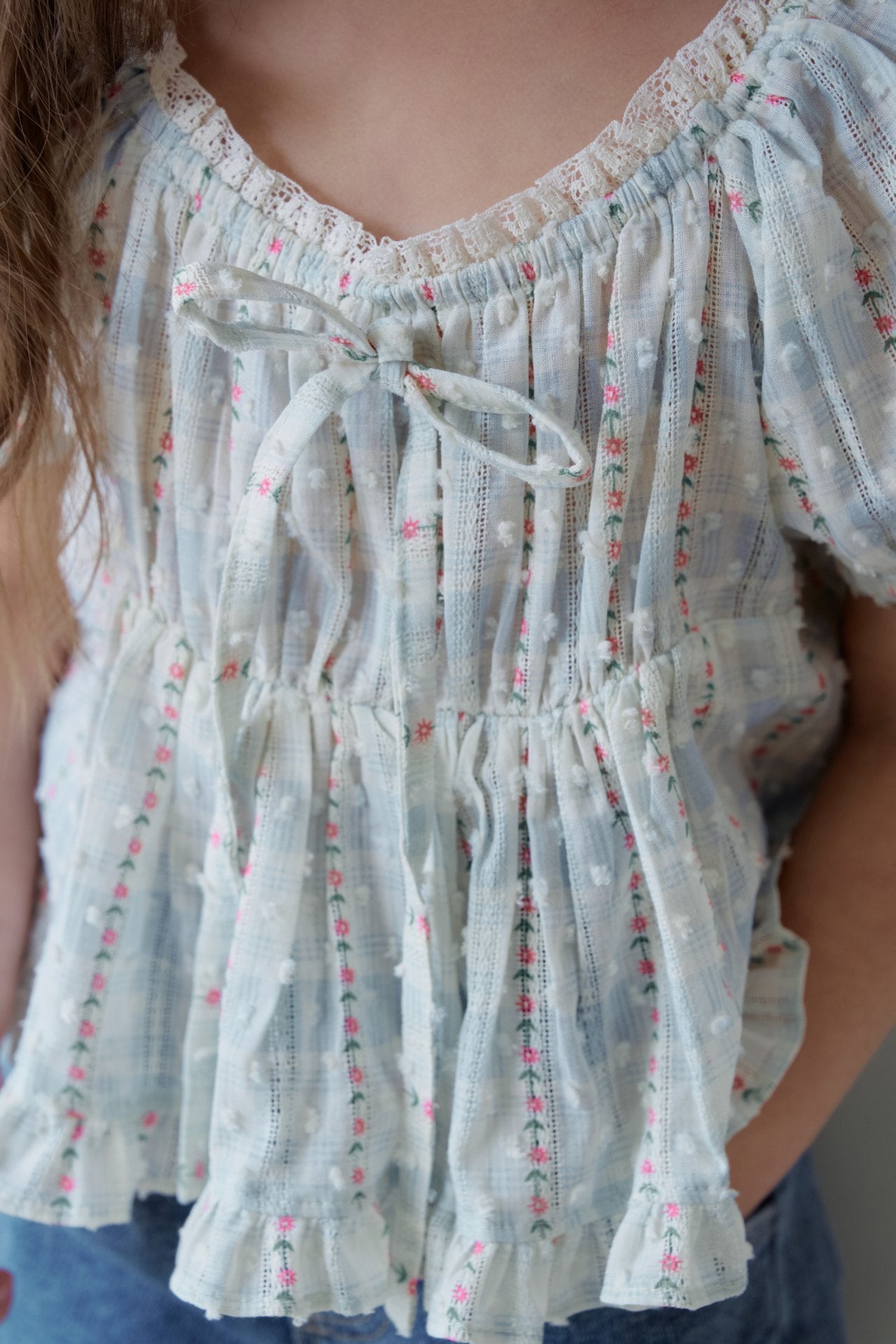 韓國童裝 26夏| MN09 Maybe Blouse 梅比襯衫 (90-130cm)