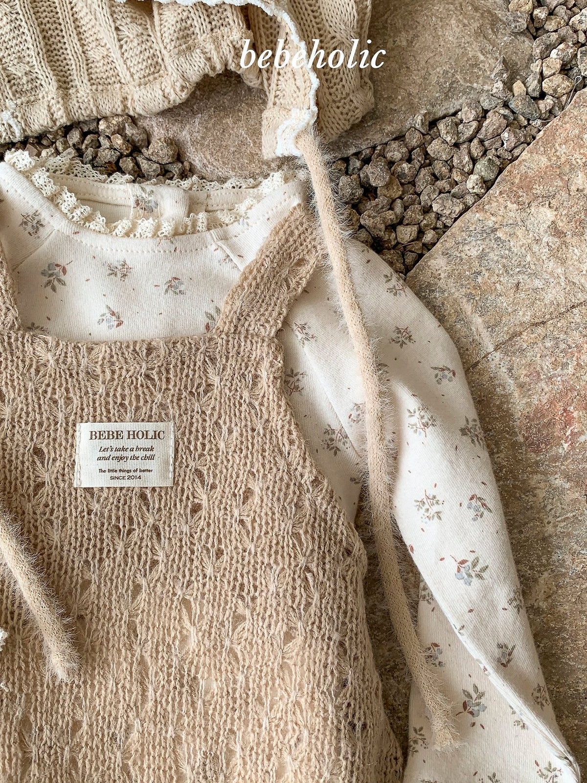 韓國童裝 26秋團購| BH45 Honey Knit Suit 連身衣