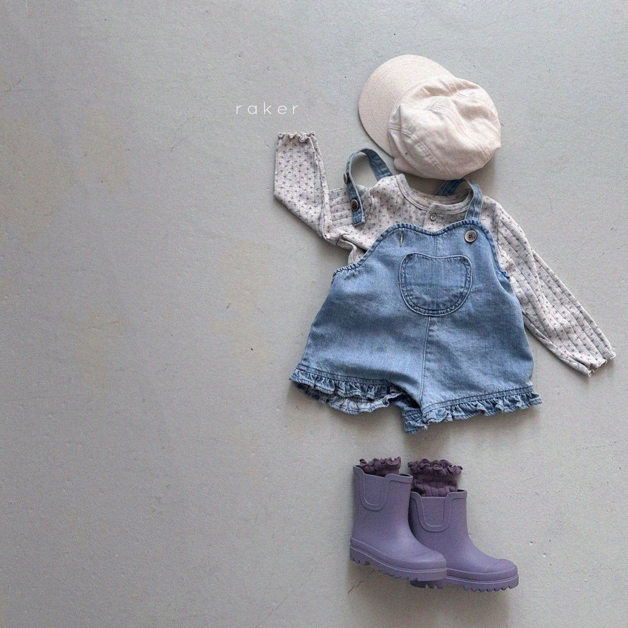 韓國童裝 26春 | RA13 Frill Shorts (80-130cm)