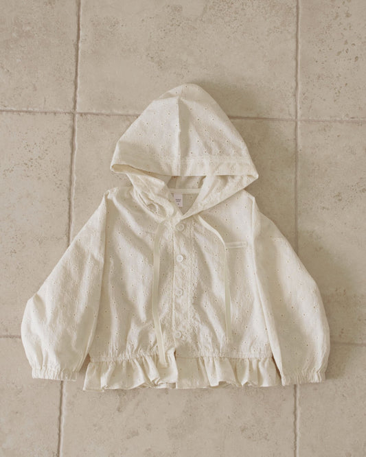 韓國童裝 26夏| MN21 Vanilla Hood Tee 香草連帽T恤 (90-140cm)