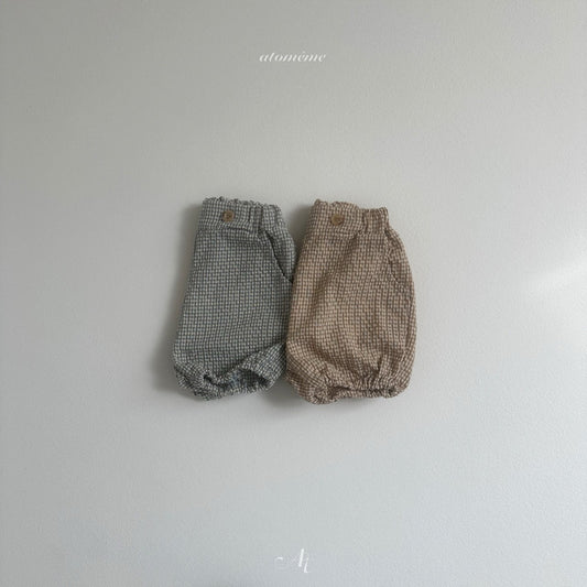 韓國童裝 25夏 | AT25230 Zimmer Checkered Pants (baby and kids)