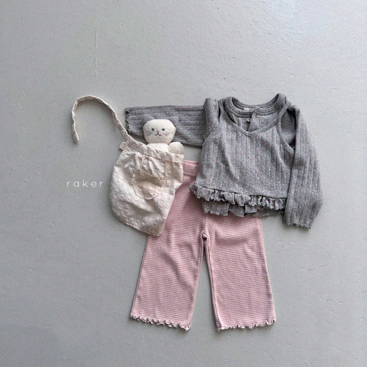 韓國童裝 26春 | RA04 Ellia Ilet Cardigan (80-130cm)