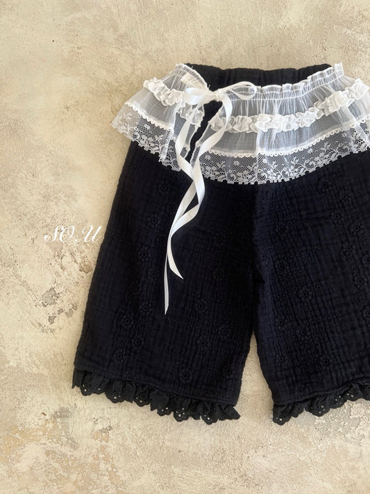 韓國童裝 25秋 | SO25305 Floral Pants