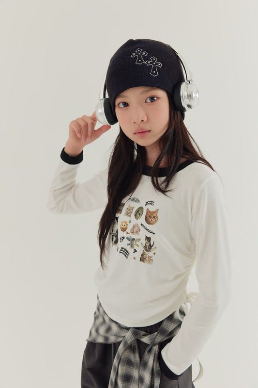 韓國童裝 26秋| AW14 Rilla Cat Tee 上衣