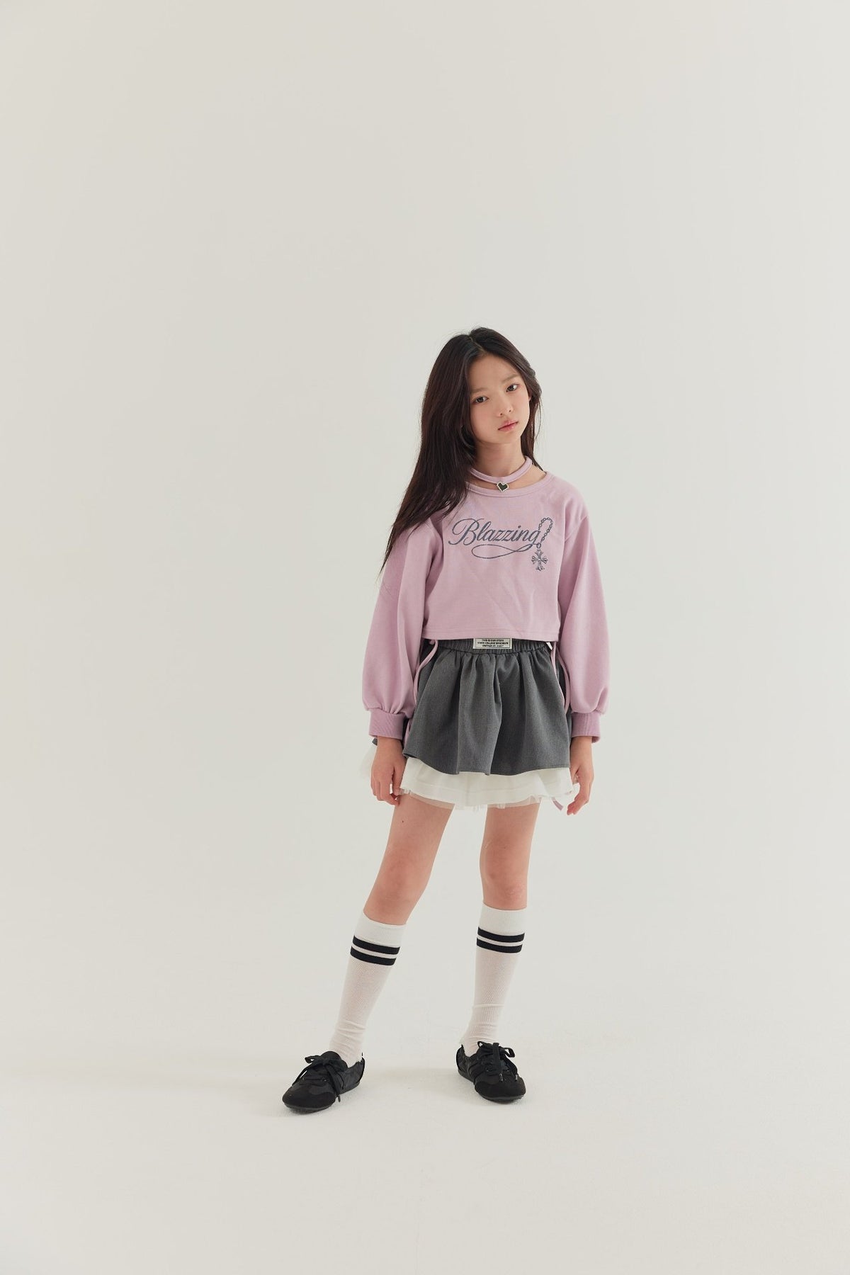韓國童裝 26秋| AW11 Necklace Tee 上衣