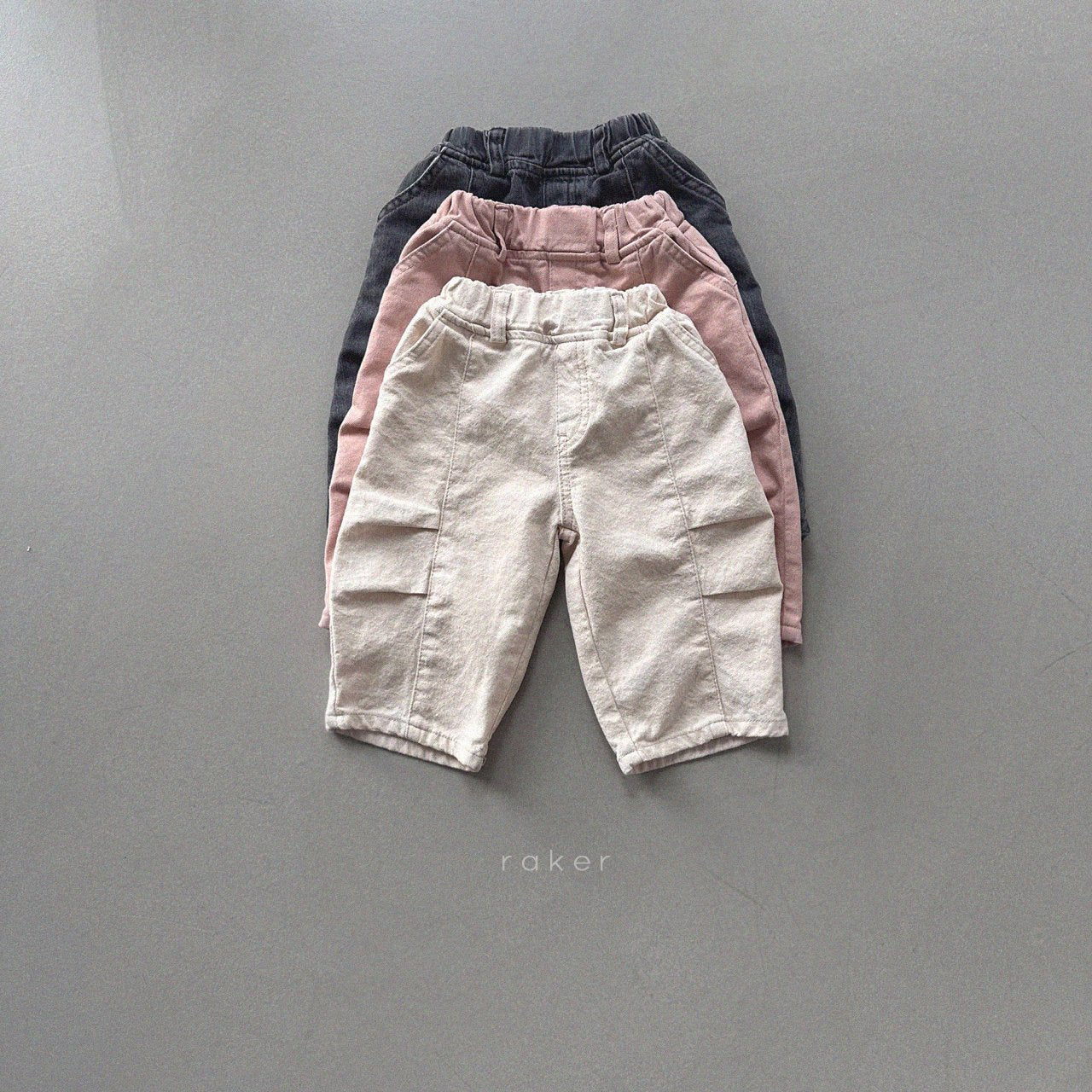 韓國童裝 26春 | RA16 Loopy Pleated PT (80-130cm)