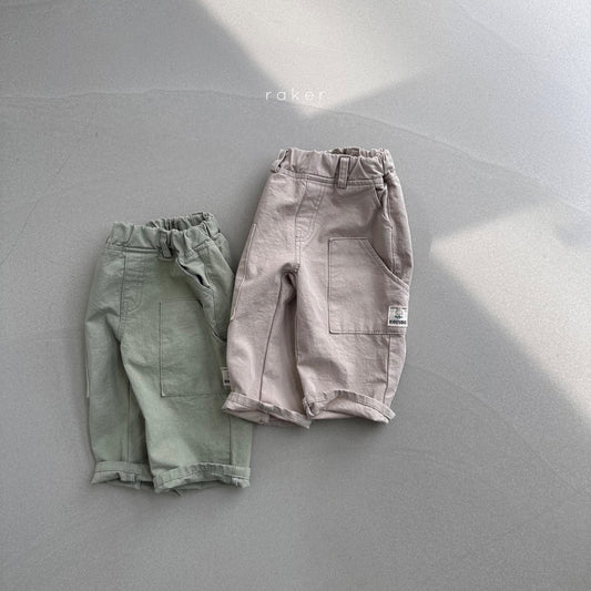 韓國童裝 26春 | RA21 Pocket Cargo PT (80-130cm)