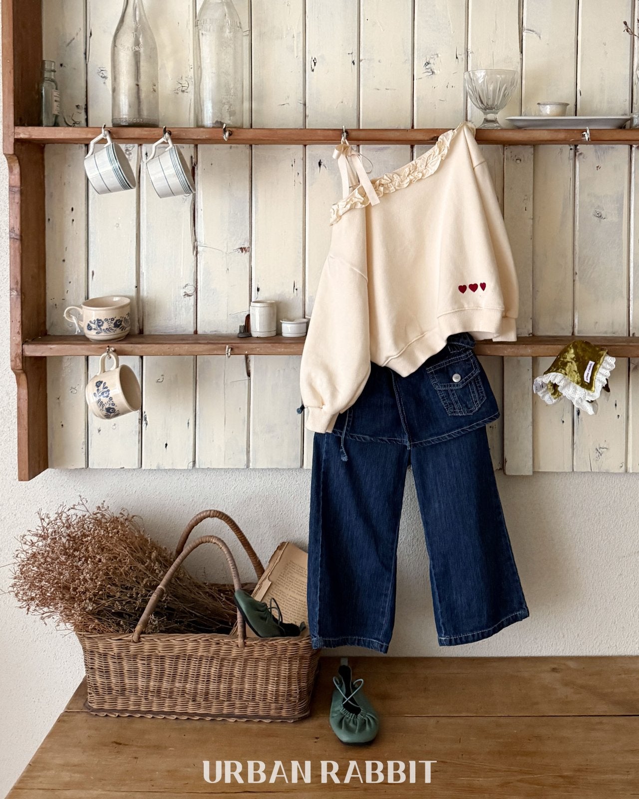 韓國童裝 25秋 | UR25313 Heart Blouse