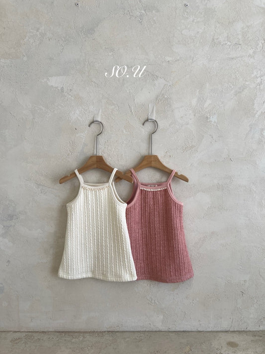 韓國童裝 25秋 | SO25304 Sleeveless Dress