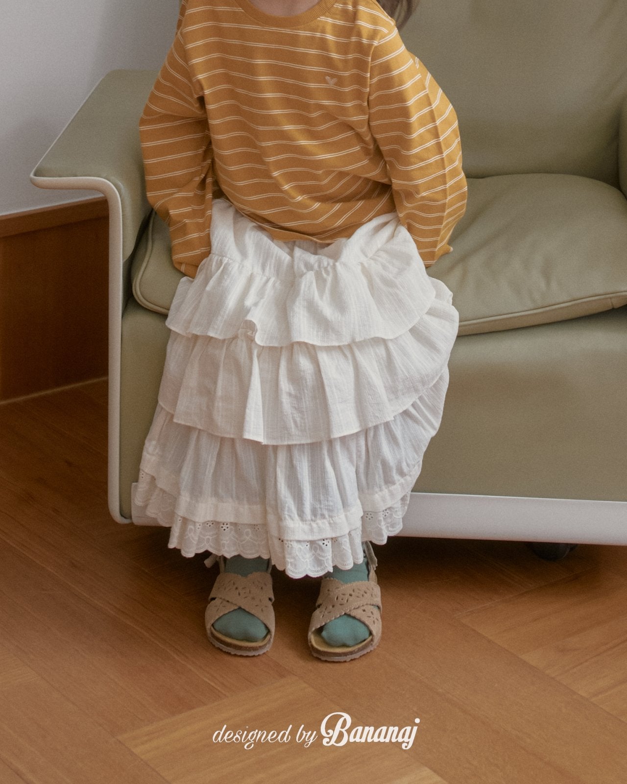 韓國童裝 25秋 | BJ25331 Kids Cake Skirt