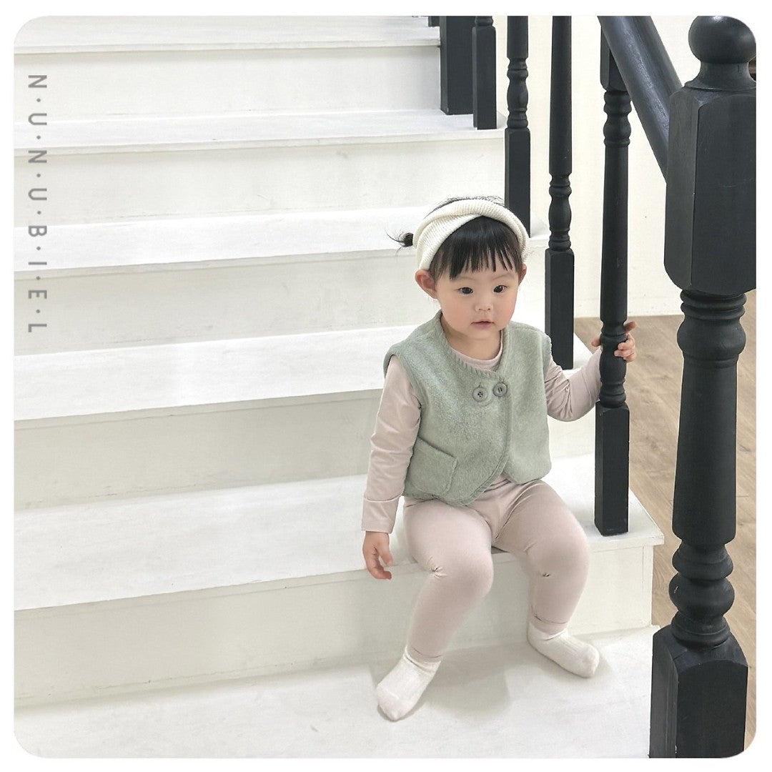 26FW| BABY Candy Fleece Vest 背心