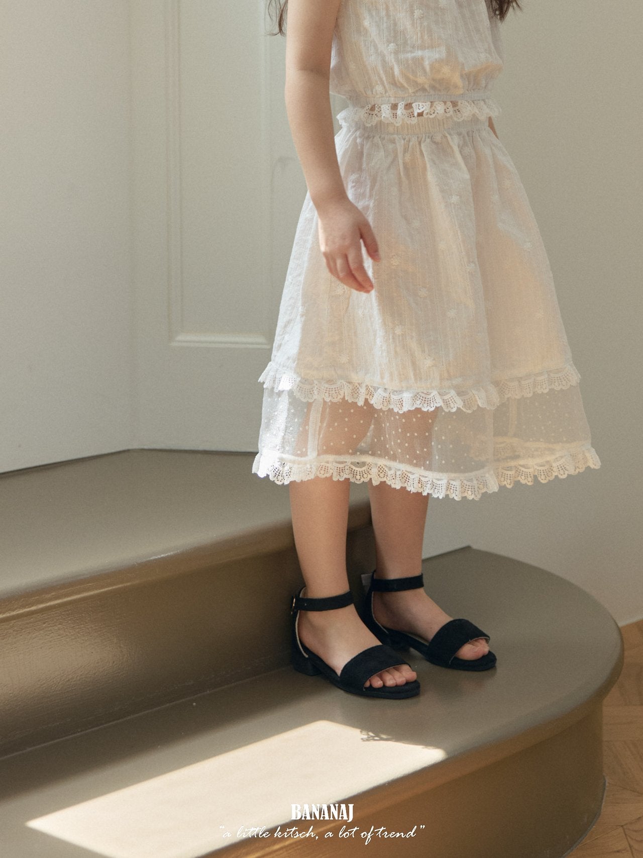 韓國童裝 26夏 | BJ01 ROSE SKIRT
