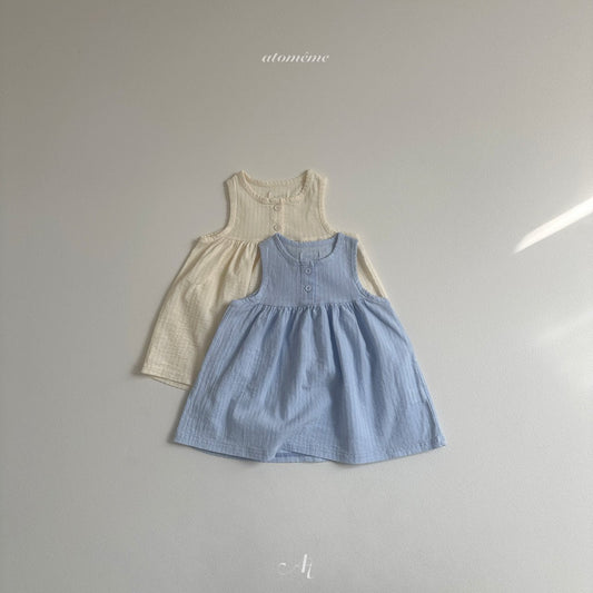 韓國童裝 25夏 | AT25236 All zizi Dress (baby and kids)