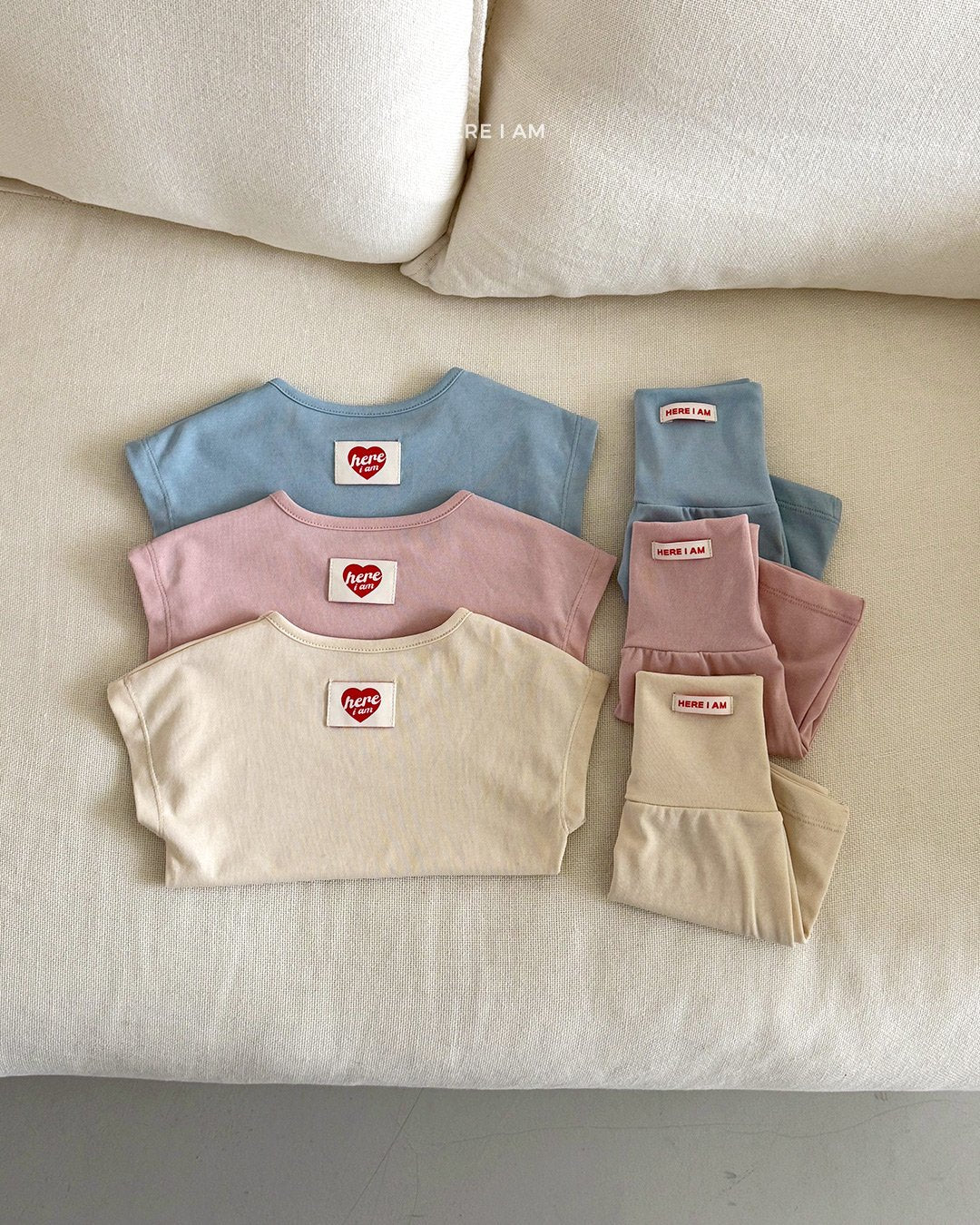 韓國童裝 26夏| HM36 Ice Cooling Loungewear Set
