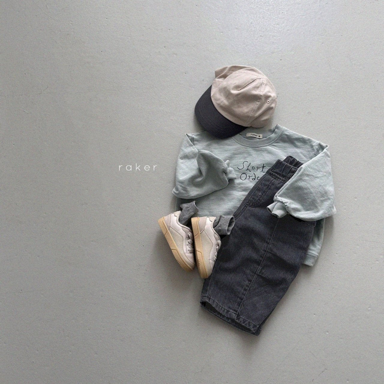 韓國童裝 26春 | RA16 Loopy Pleated PT (80-130cm)
