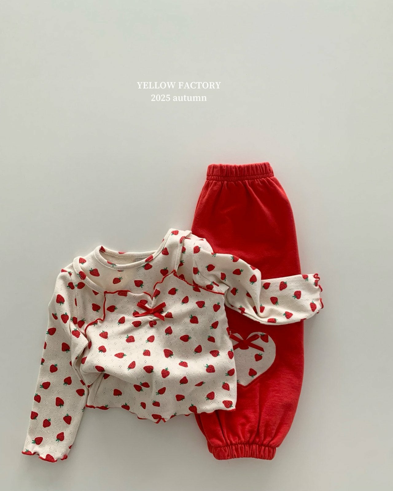 韓國童裝 25秋 | YF25323 Lulu Heart Pants