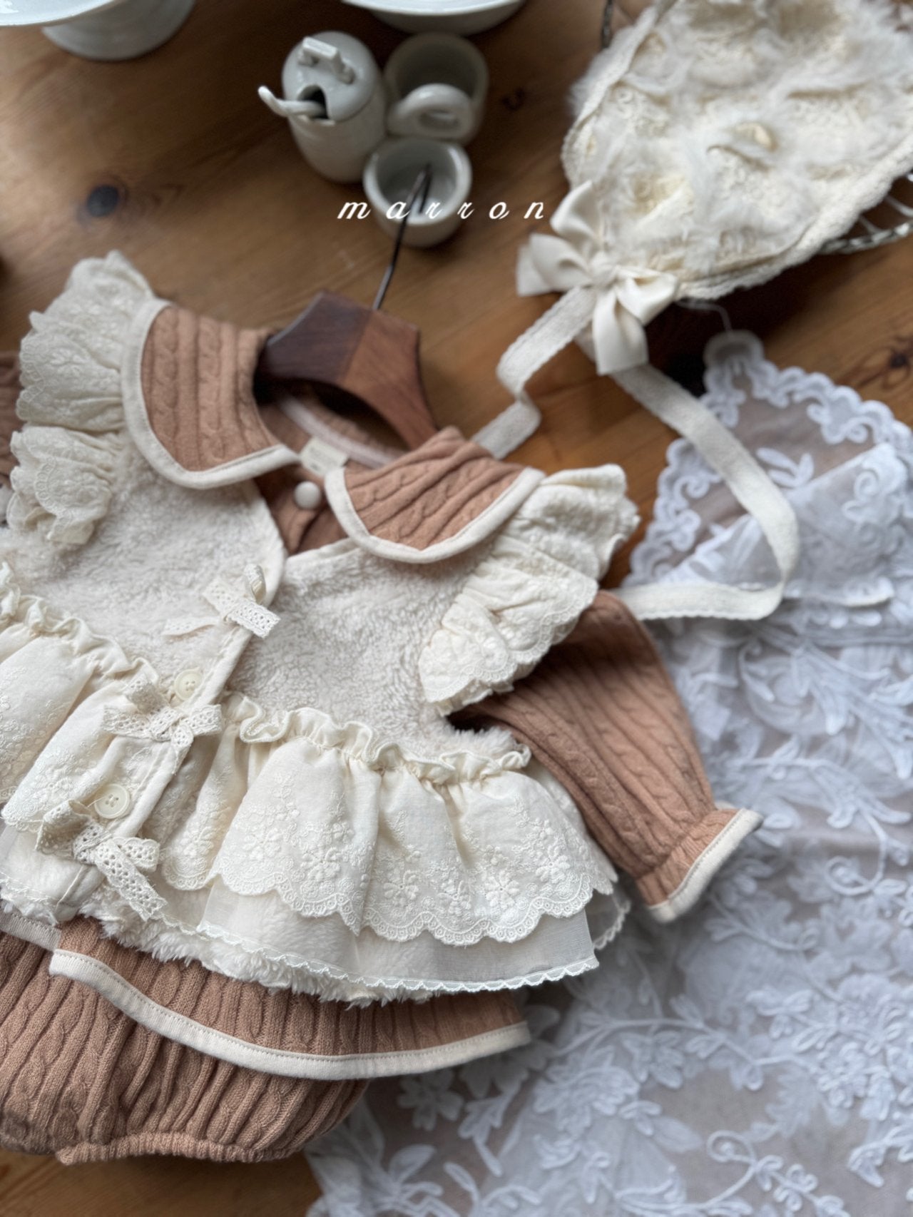 韓國童裝 25秋冬 | MA25426 FRAN FUR VEST  (BABY & KIDS)