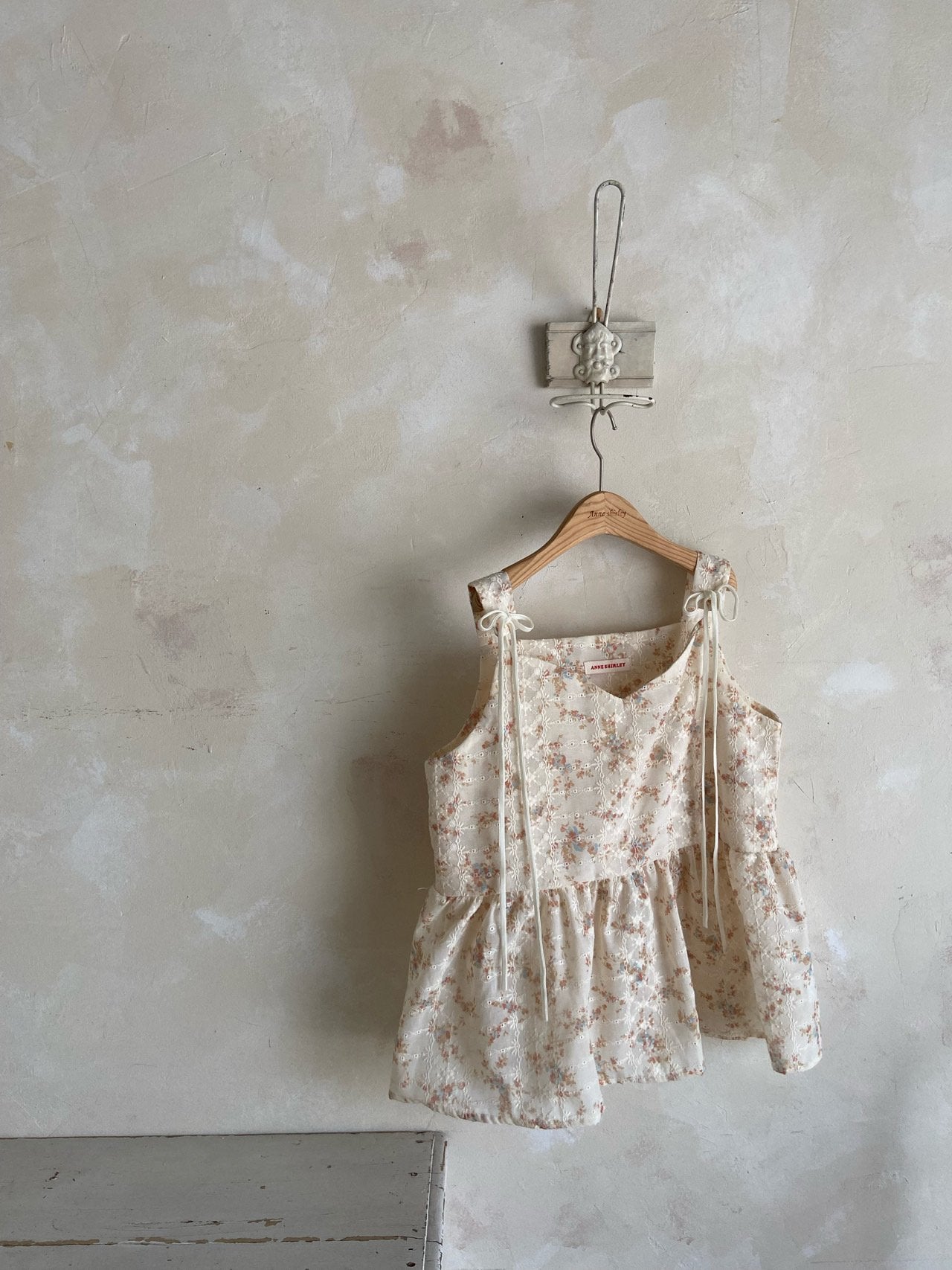 韓國童裝 26夏| AN01 Blanc Floral MOM Blouse 親子裝