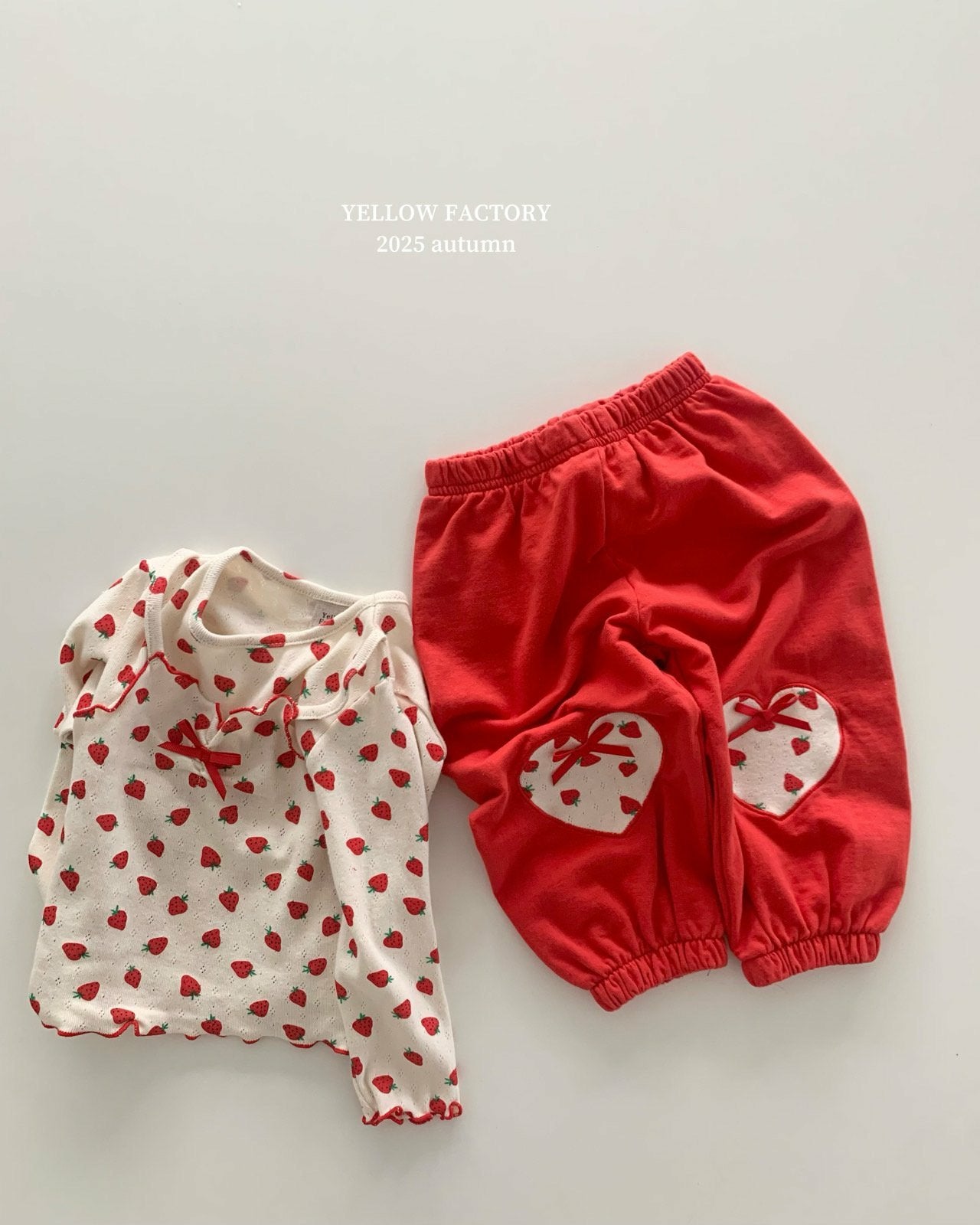 韓國童裝 25秋 | YF25323 Lulu Heart Pants