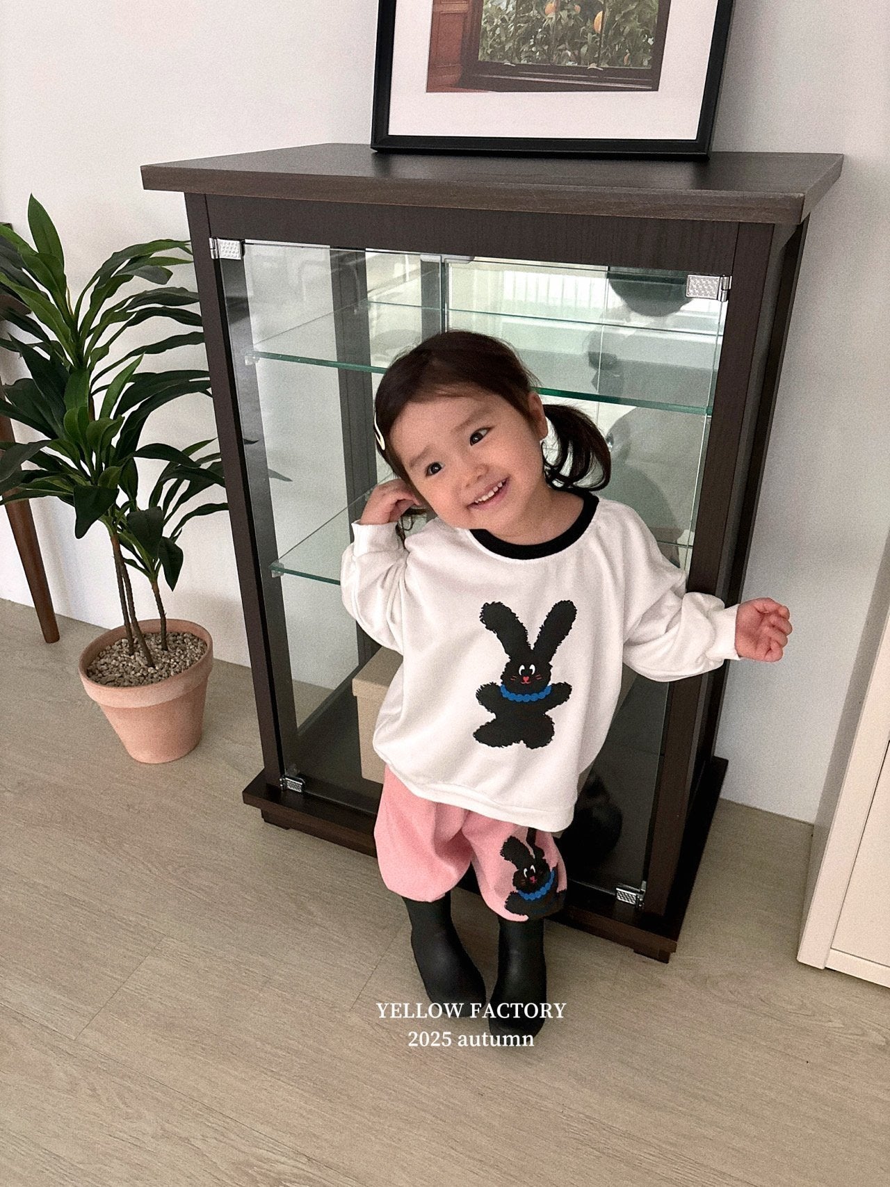 韓國童裝 25秋 | YF25317 Bunny Tee
