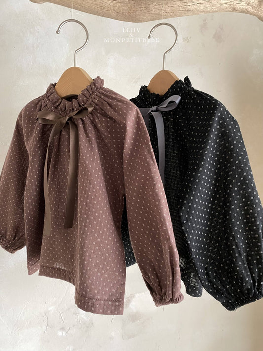 韓國童裝 25秋 | MP25321 Monpet Signature Blouse (Baby & kids)