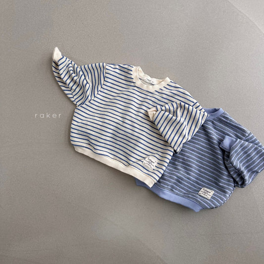 韓國童裝 26春 | RA23 Timothy Striped T-Shirt (80-130cm)