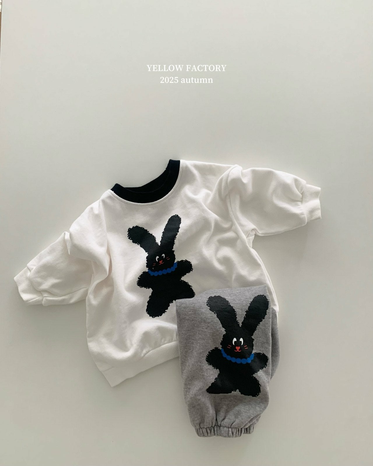 韓國童裝 25秋 | YF25317 Bunny Tee