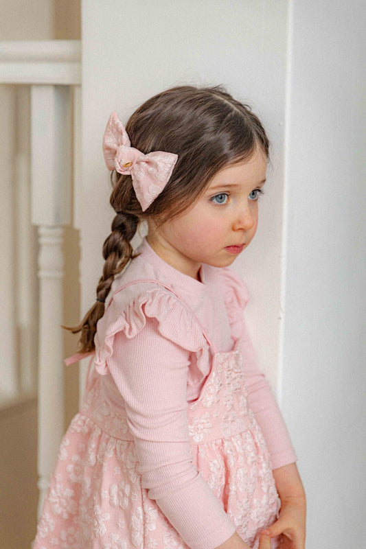 韓國童裝 26春 | LU09 Laura Ribbon Pin