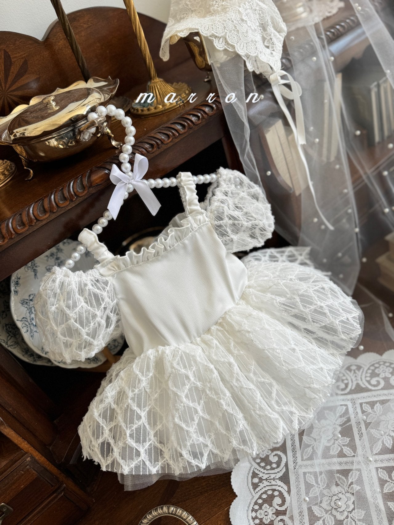【現貨】韓國童裝 Aria Baby Suit (6m 百日之選)