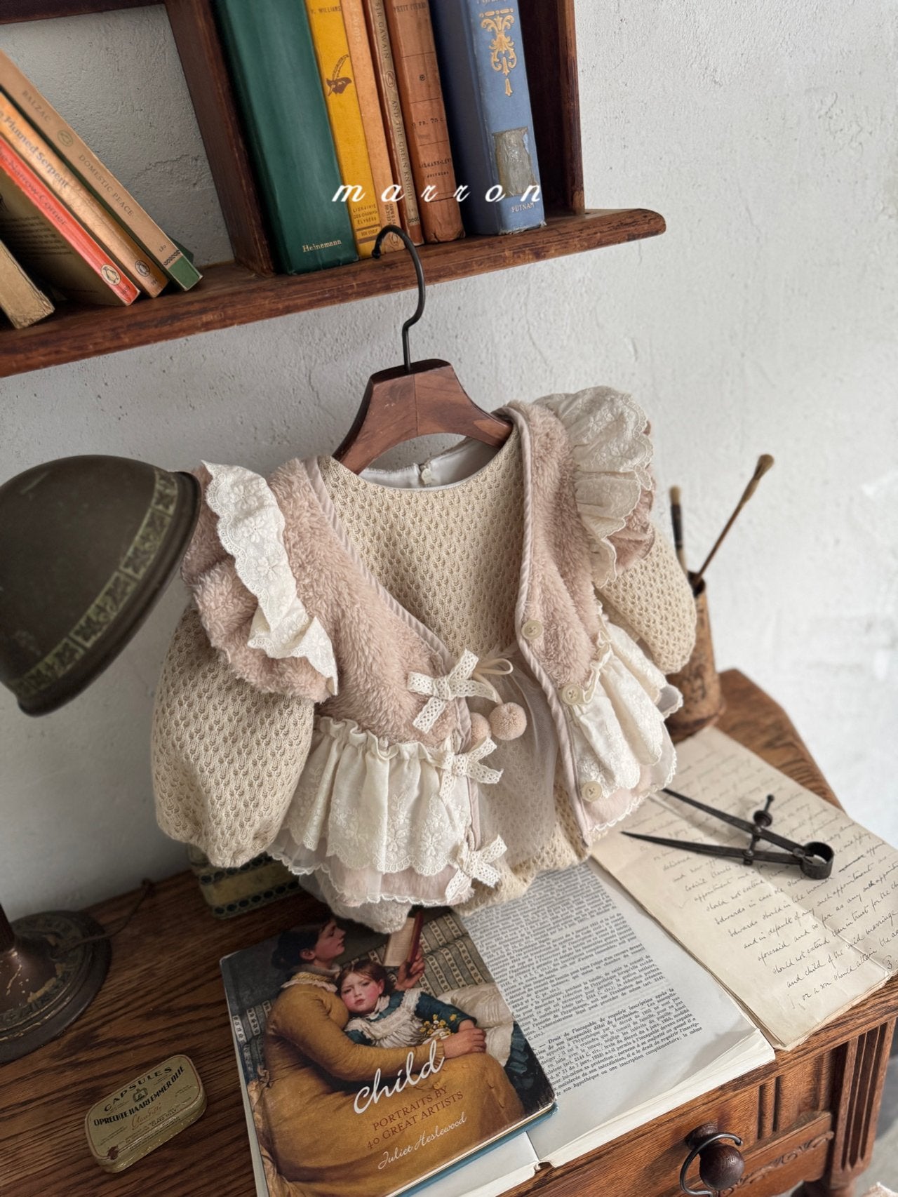 韓國童裝 25秋冬 | MA25426 FRAN FUR VEST  (BABY & KIDS)