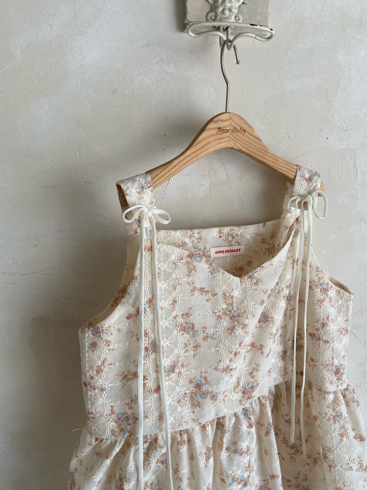 韓國童裝 26夏| AN01 Blanc Floral MOM Blouse 親子裝