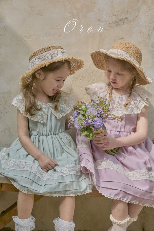 韓國童裝 25夏 | OR252108 Marcel Love Kids Dress & Baby Suit