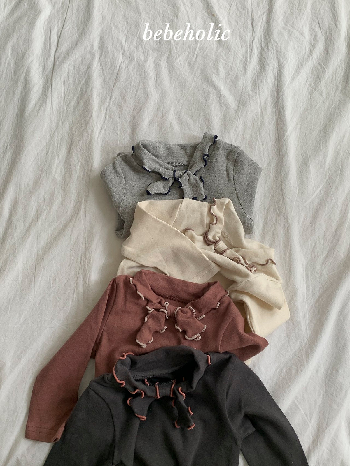 韓國童裝 26秋團購| BH21 Tie Tee 上衣