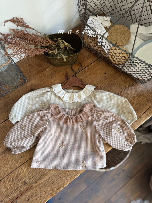 韓國童裝 25秋 | MA25317 BABY Blouse