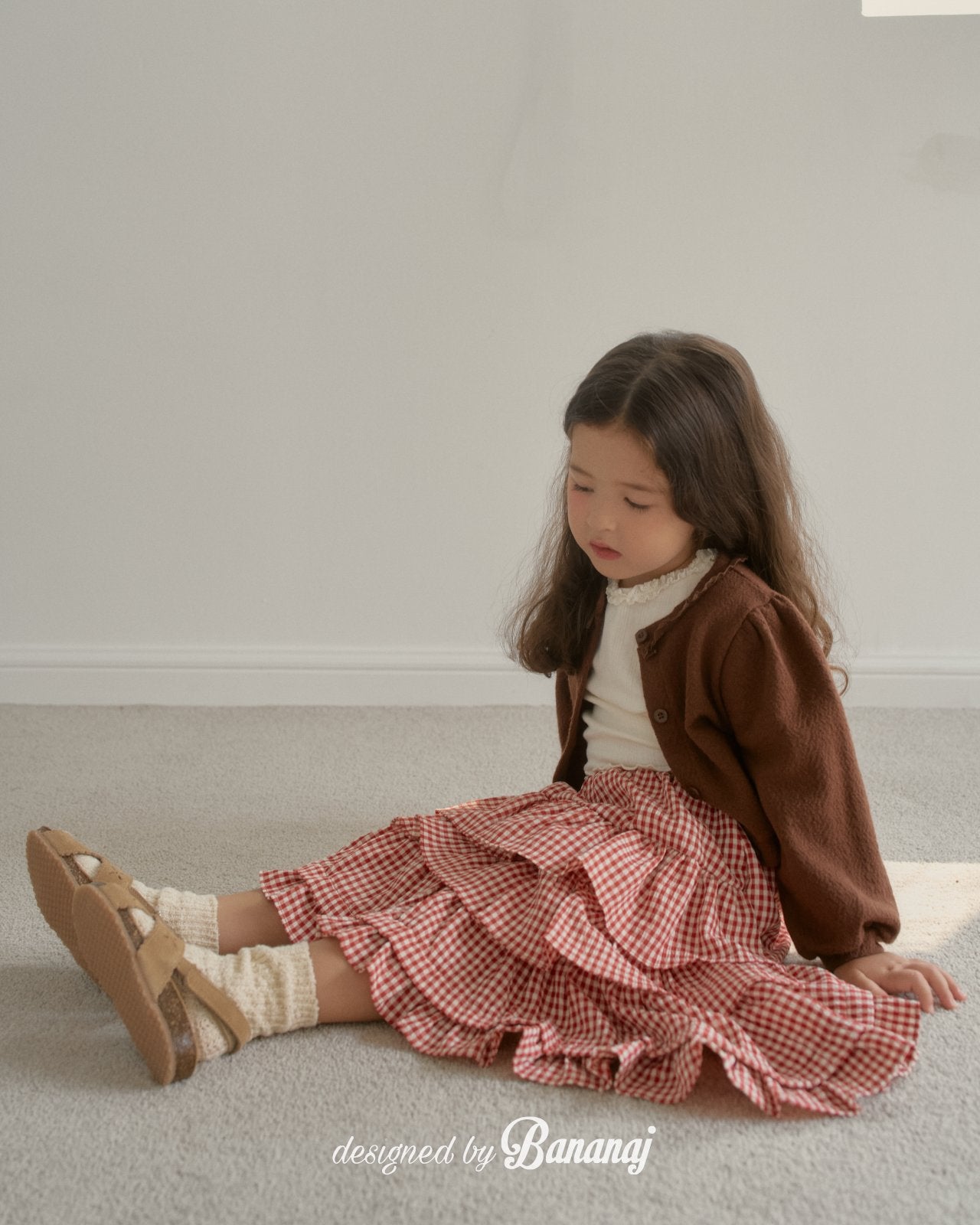韓國童裝 25秋 | BJ25331 Kids Cake Skirt