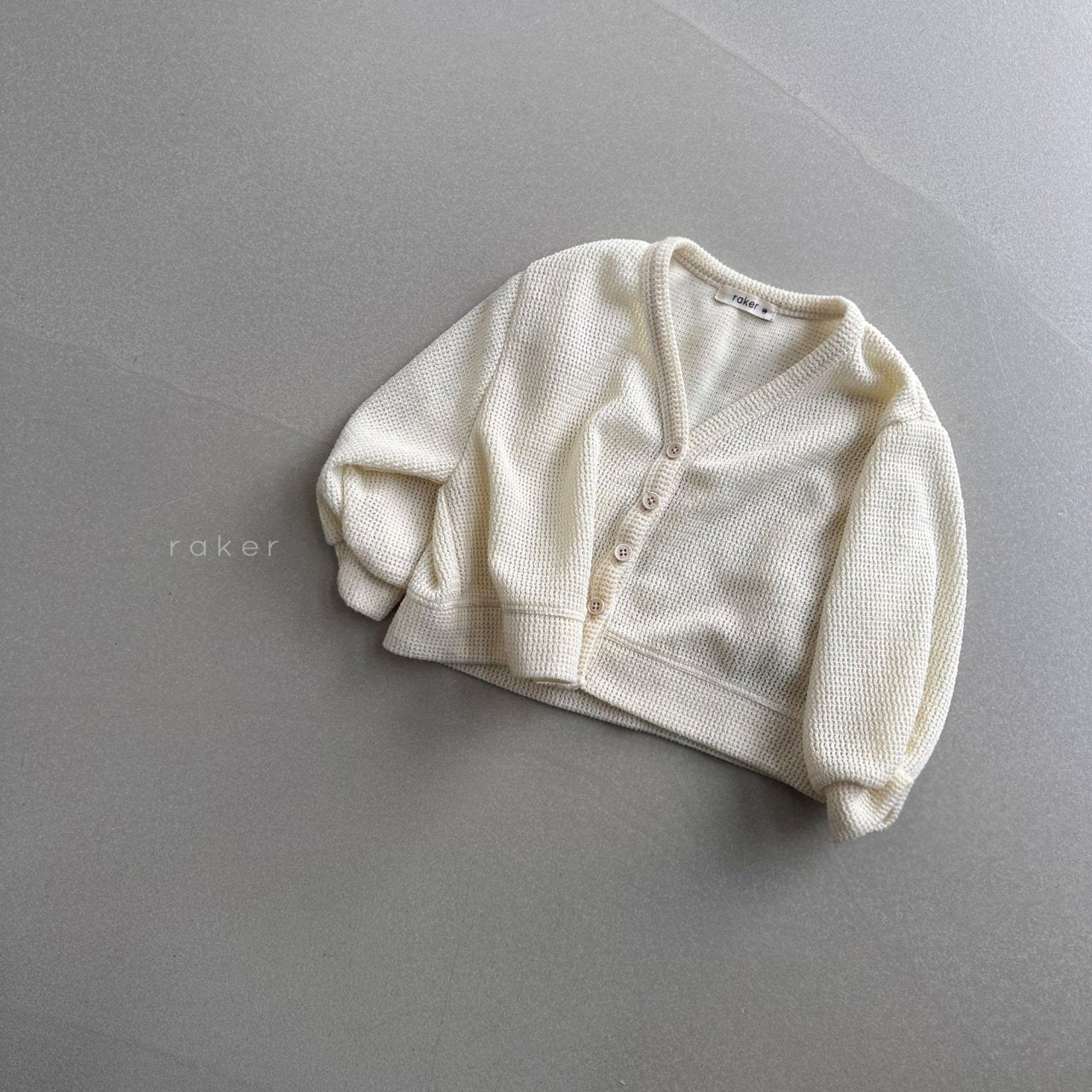 韓國童裝 26春 | RA10 Marble Cardigan (80-130cm)