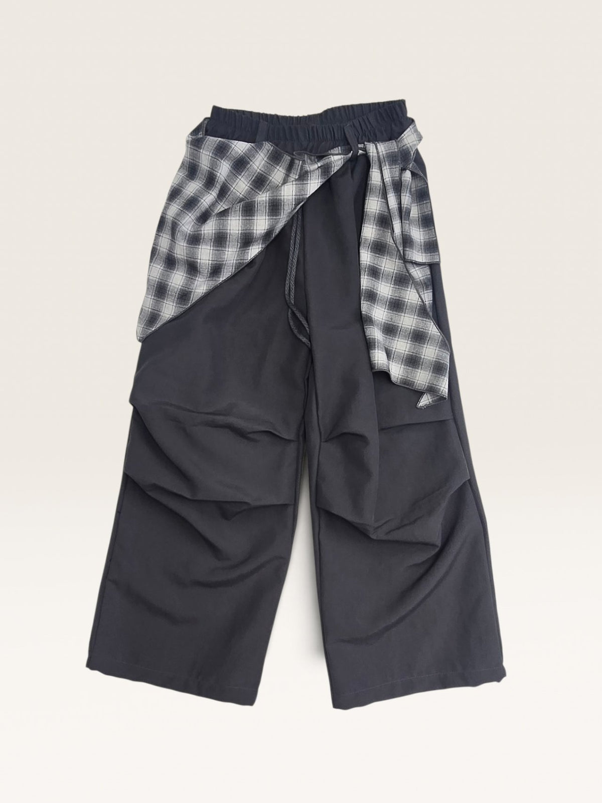 韓國童裝 26秋| AW19 Check Layered Pants 褲子