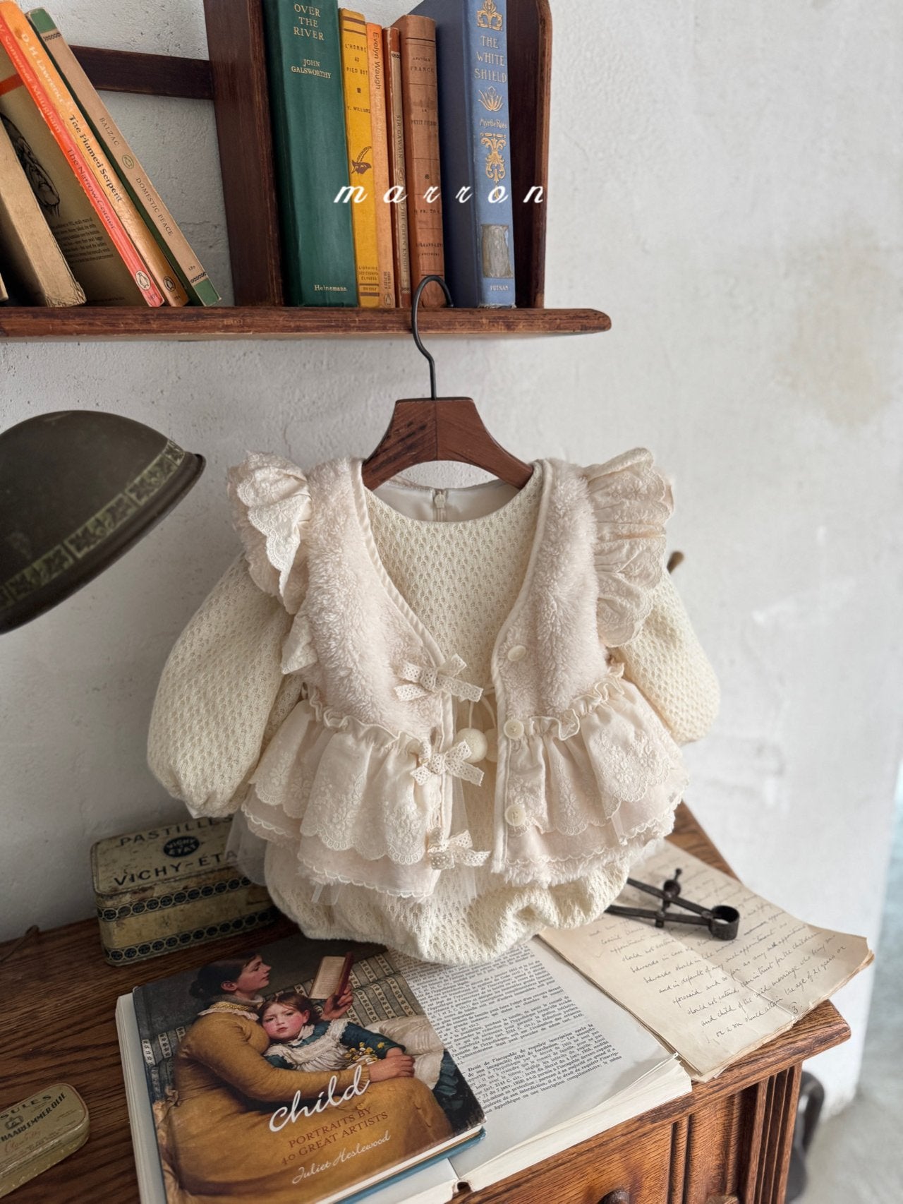 韓國童裝 25秋冬 | MA25426 FRAN FUR VEST  (BABY & KIDS)