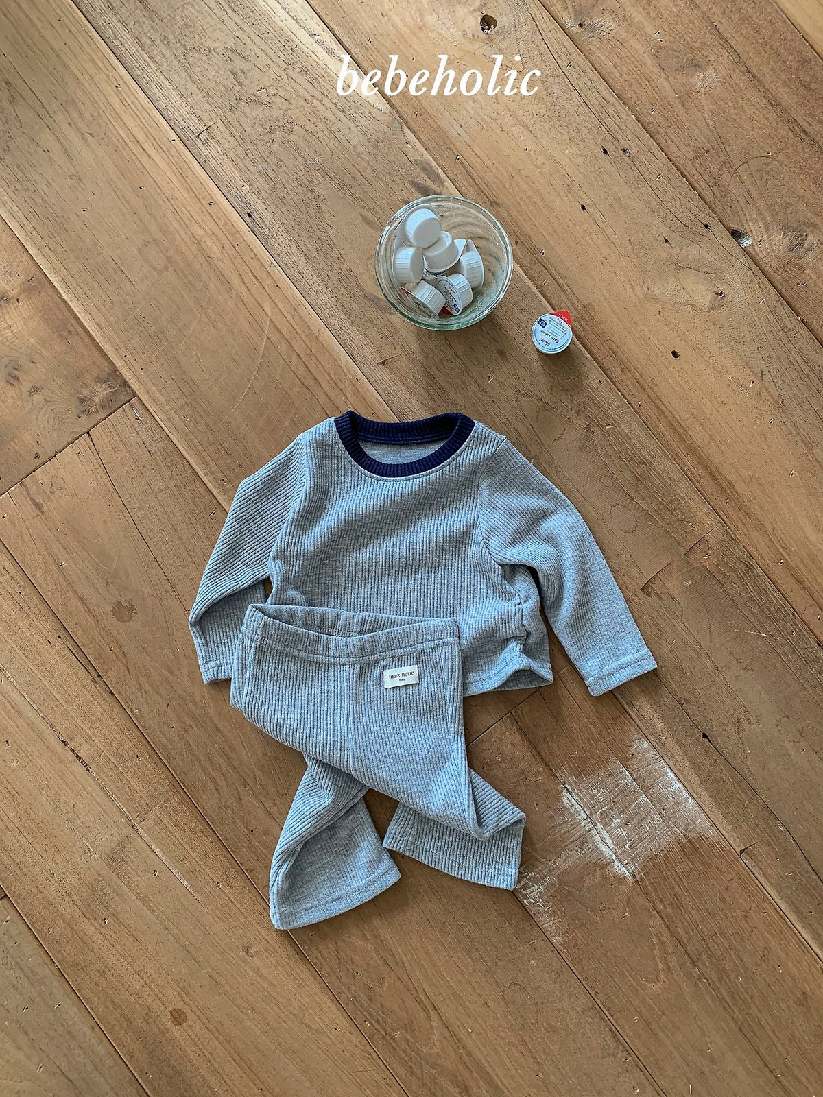 韓國童裝 26秋團購| BH19 Pepper Shirring Set 套裝