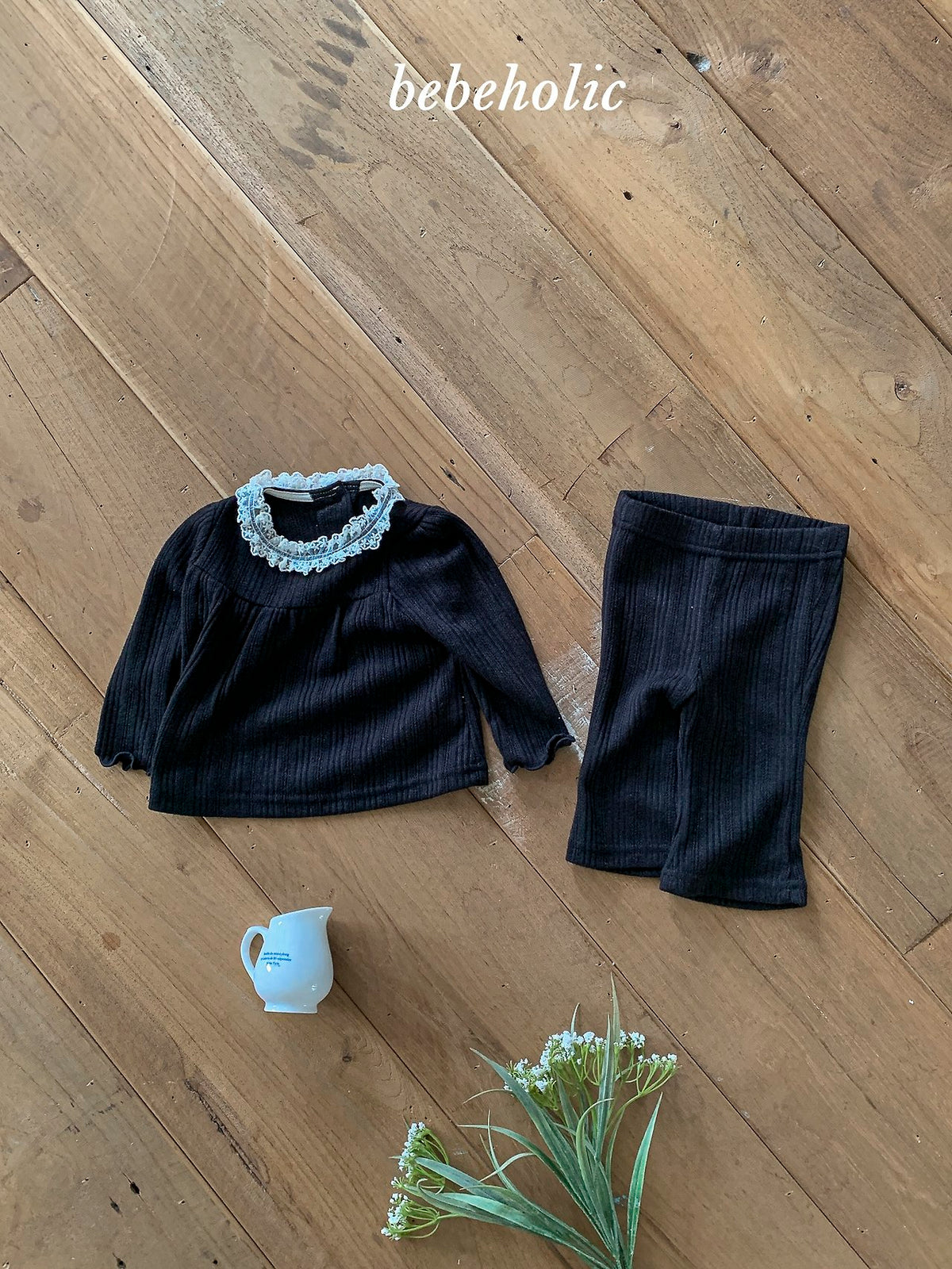韓國童裝 26秋團購| BH20 Morning Shirring Set 套裝