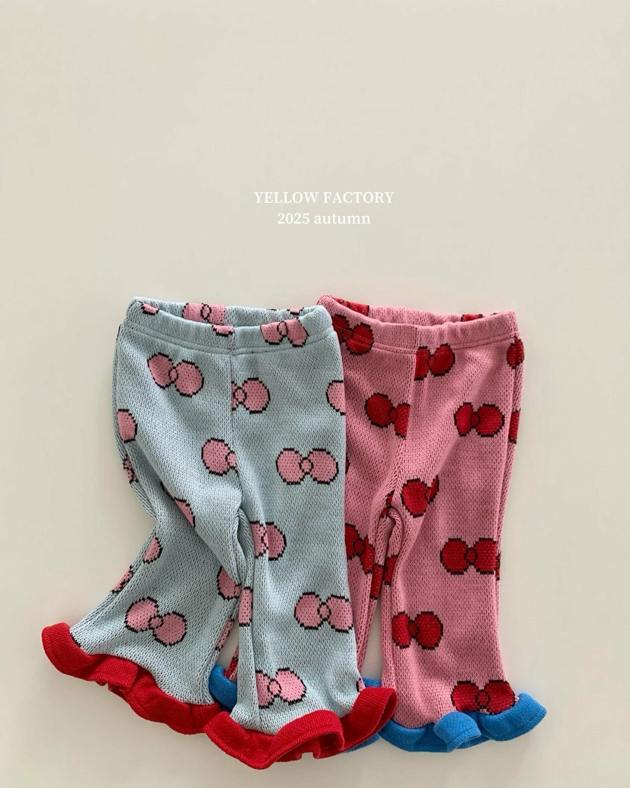 韓國童裝 25秋 | YF25321 Ribbon Pants